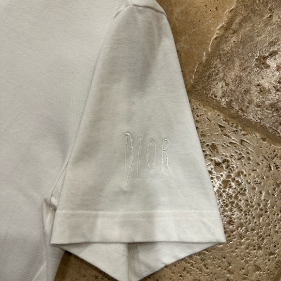 Dior Kim Jones x Raymond Pettibon Patch White T-Shirt - Picture 6 of 14